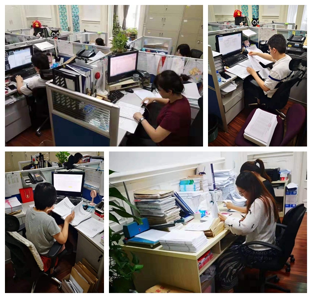 全力以赴齐奋战， 加班加点赶任务